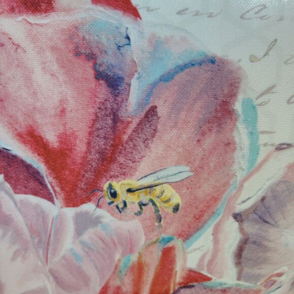 C&F Home "Paris" Throw Pillow 18" x 18" Tulips Indoor/Outdoor Use - Picture 4 of 9